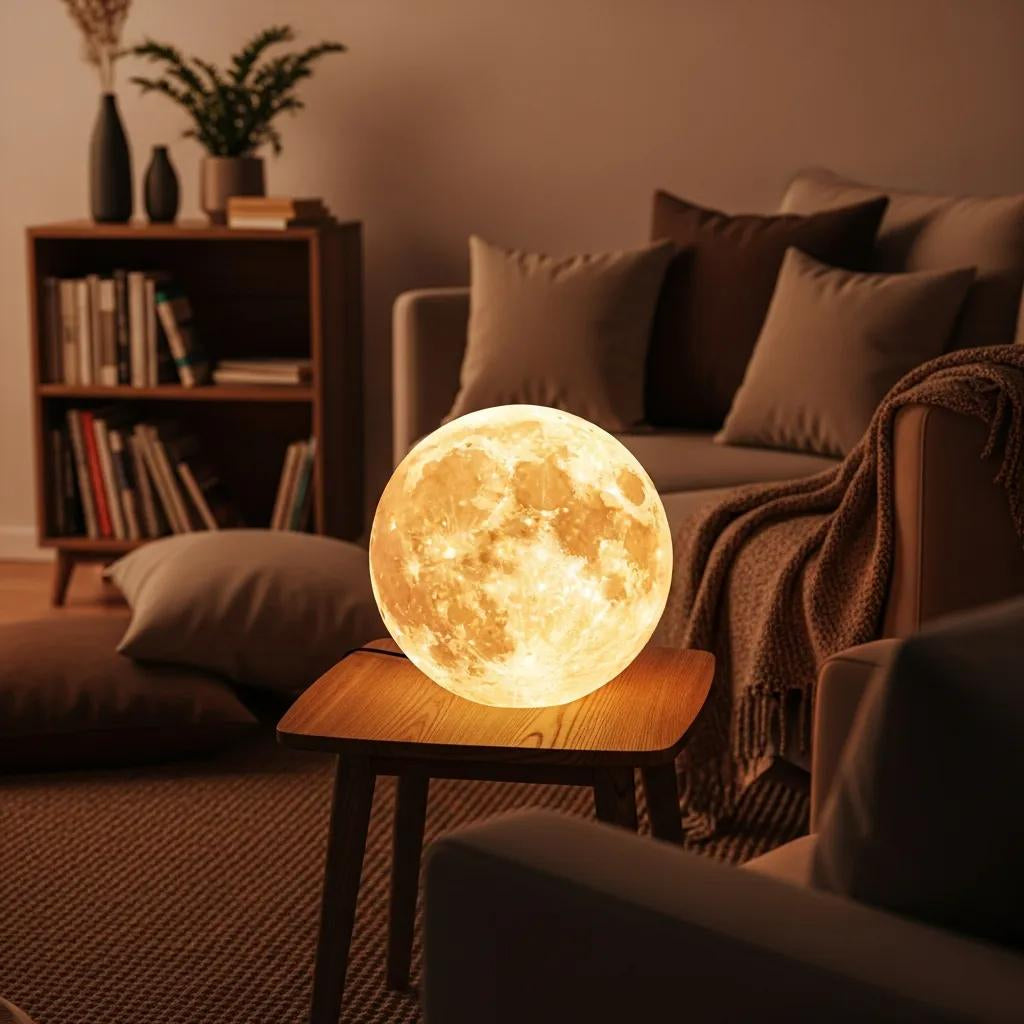 Best 3D Printed Moon Lamps for a Unique Ambience