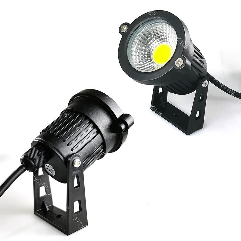 Adjustable solar spotlight – outdoor LED light with sturdy mount for pathways and landscaping